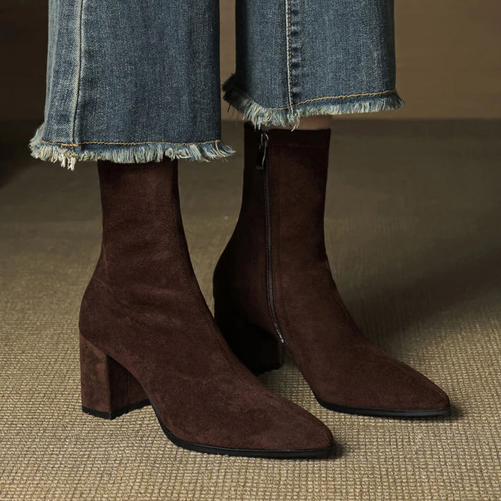 Fayra Genuine Suede Boots