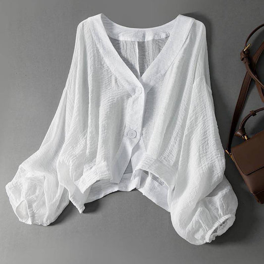 Liora Linen Blouse