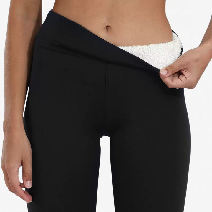 High-Waist Thermal Fleece Leggings