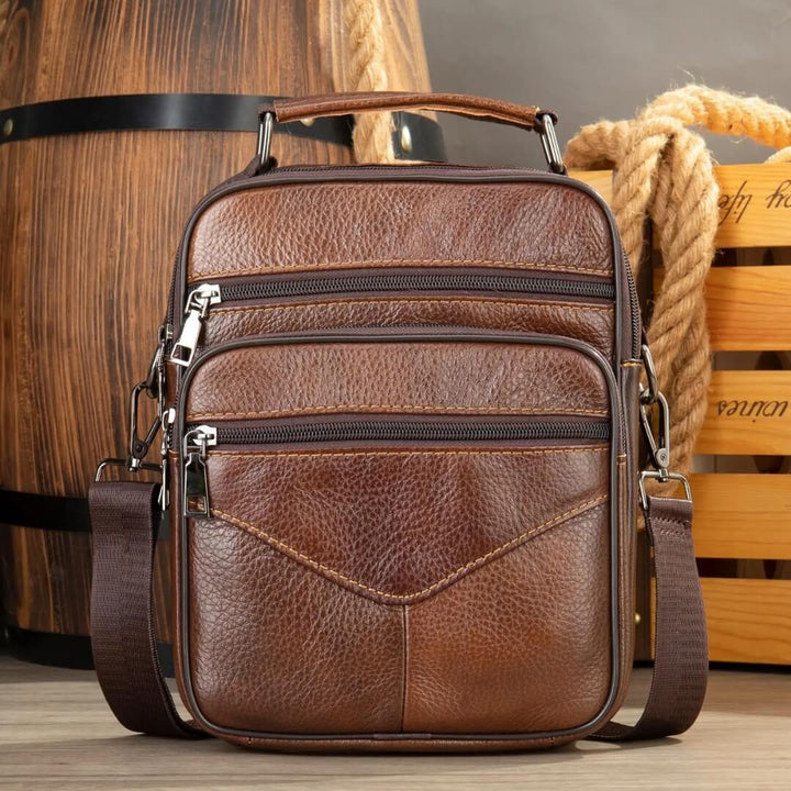 Heritage Leather Shoulder Bag