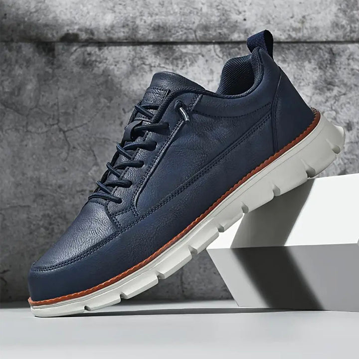 Axton Leather Flex Sneakers