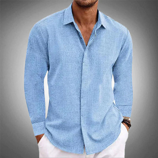 Giovanni Roma Linen Shirt