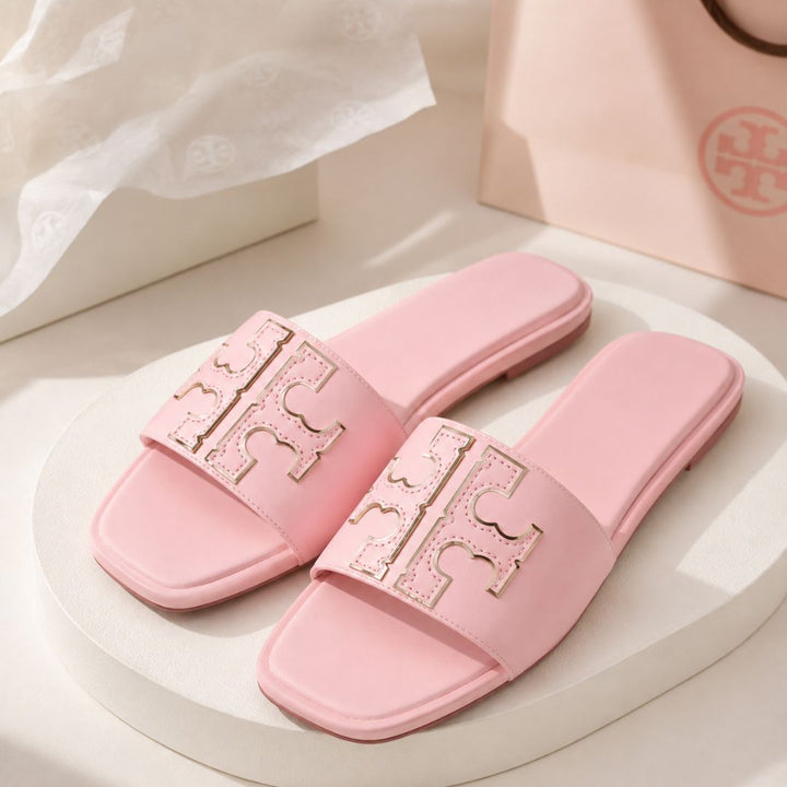 Tory Burch Double T Sport Slide