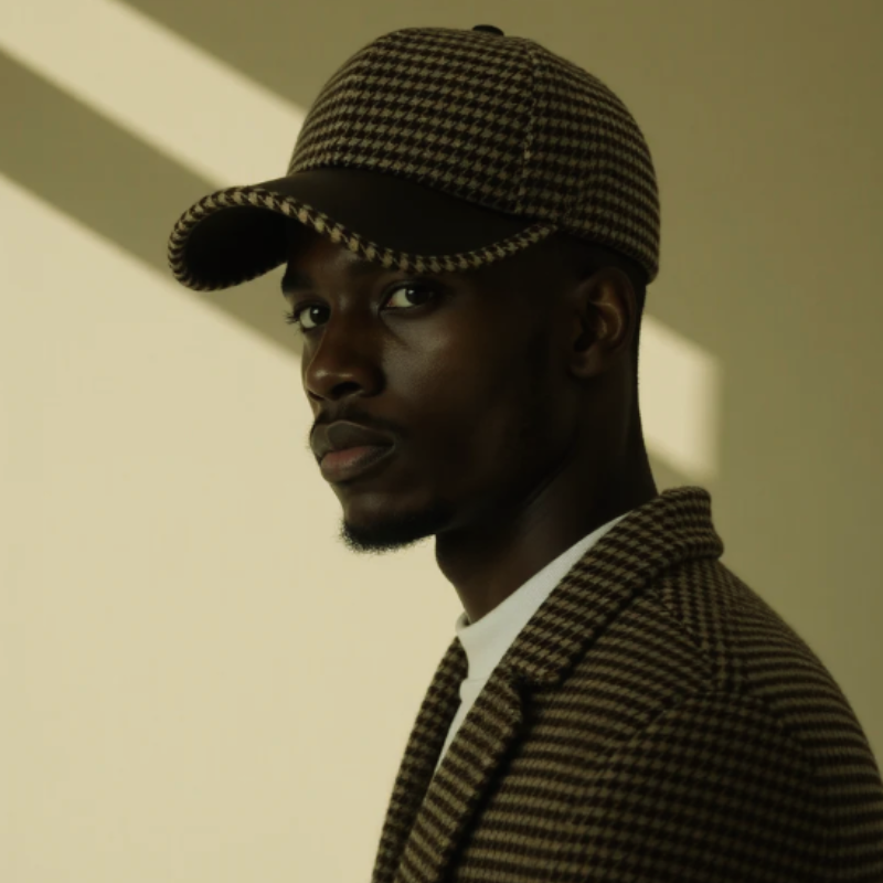 Kingsley Leather Cap