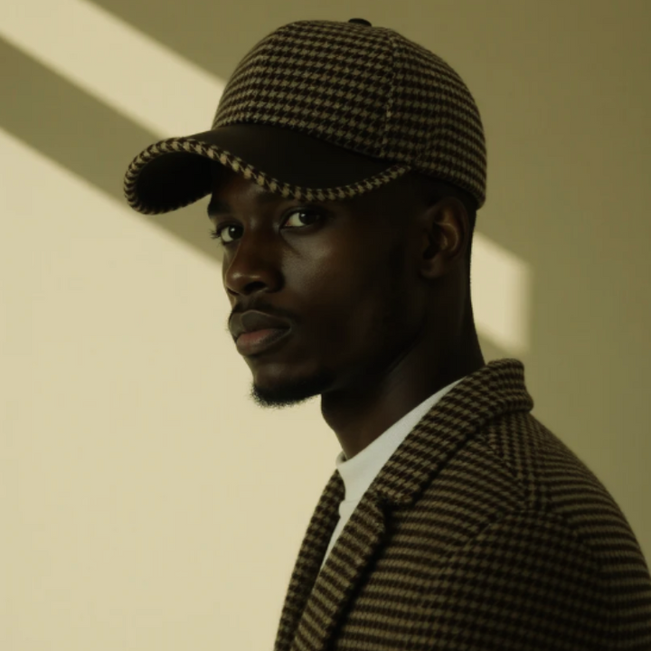 Kingsley Leather Cap
