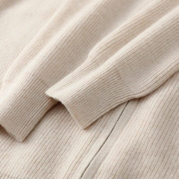 Valerio Cashmere Zip Hoodie