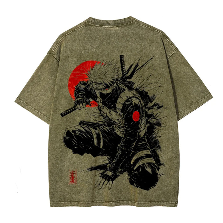 Naruto Unisex Fit Washed T-Shirt