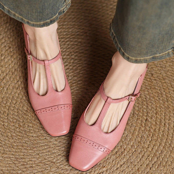 Marien Genuine Leather Flats