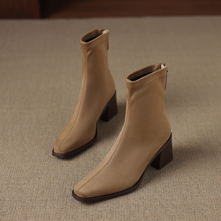 Marvia Genuine Suede Boots