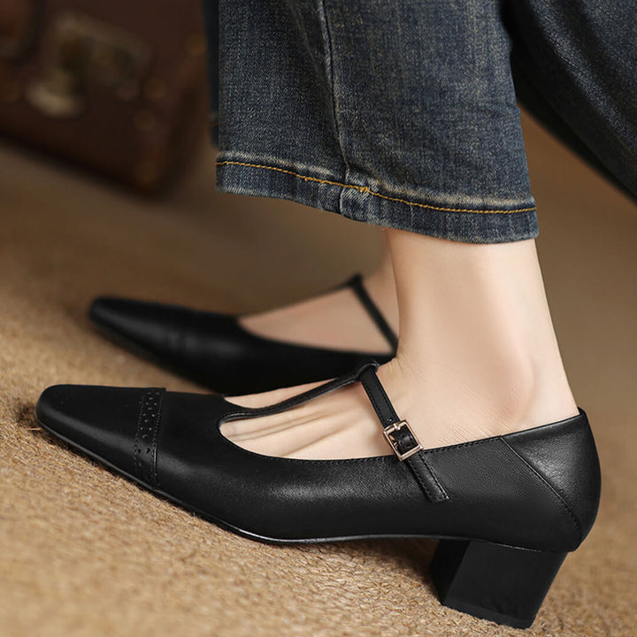 Marien Genuine Leather Flats