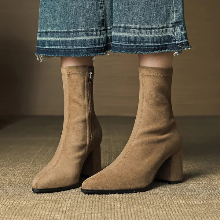 Fayra Genuine Suede Boots