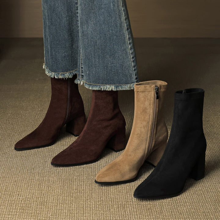 Fayra Genuine Suede Boots