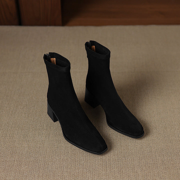 Marvia Genuine Suede Boots