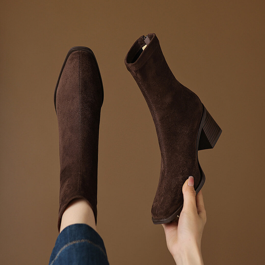 Marvia Genuine Suede Boots
