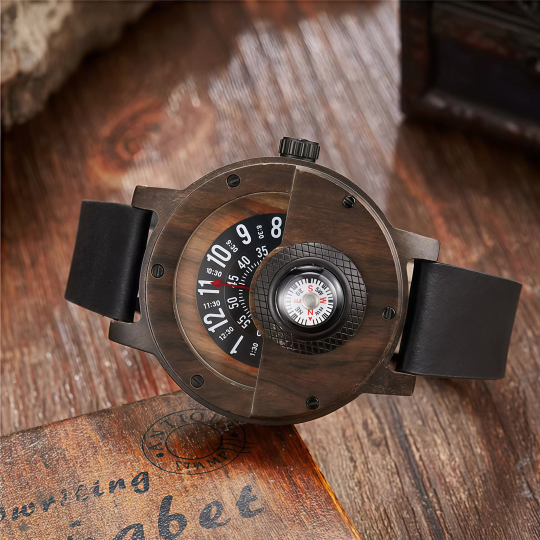 Voyager Wooden Timepiece