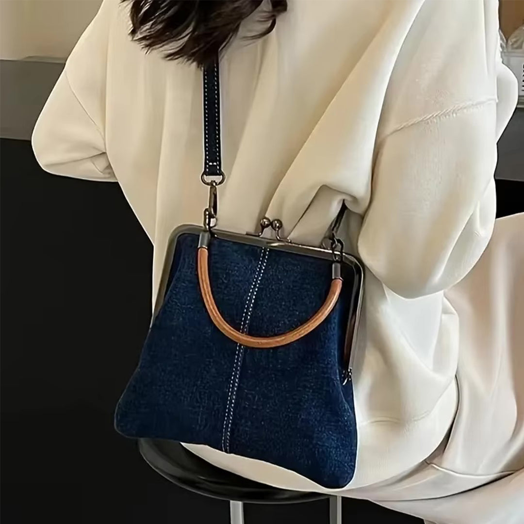 Elowen Denim Shoulder Bag