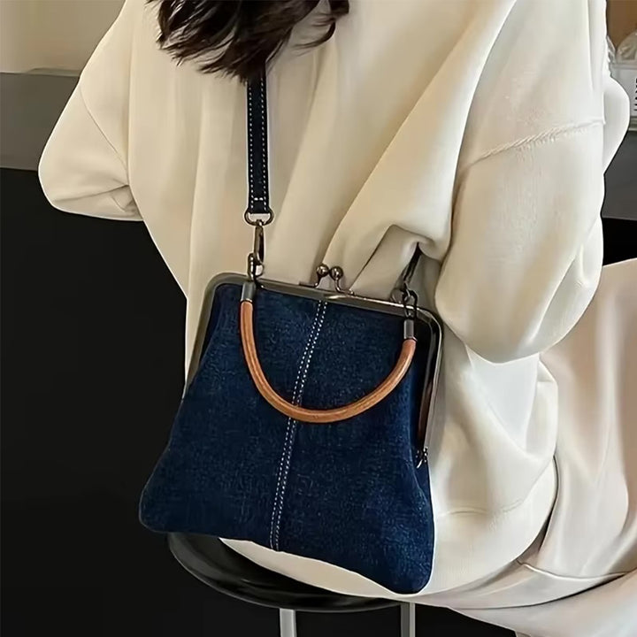 Elowen Denim Shoulder Bag