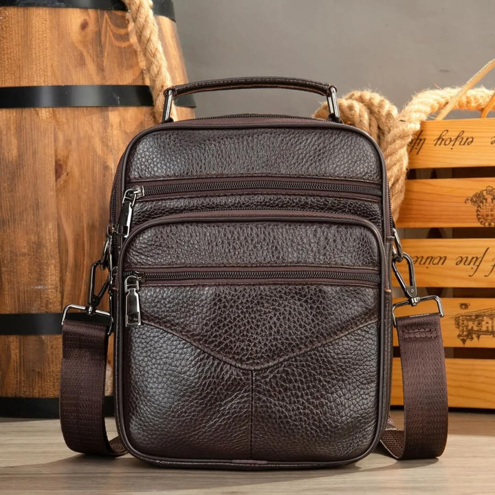 Heritage Leather Shoulder Bag
