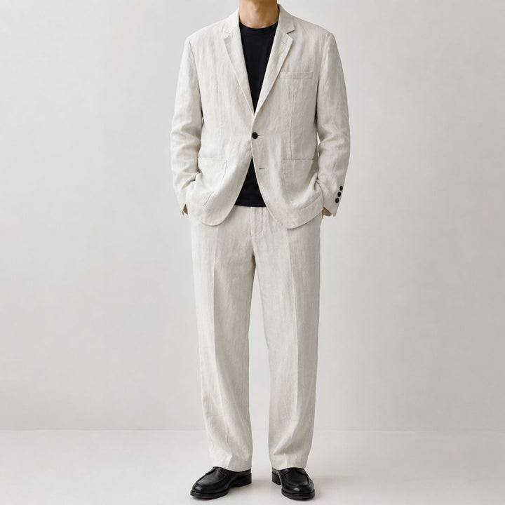 Monopoli Relaxed Linen Set