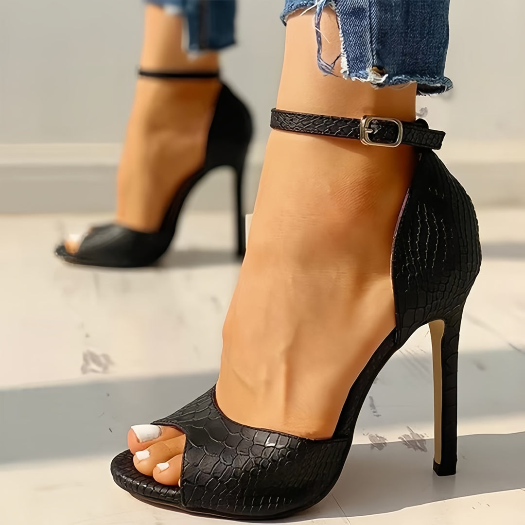 Eviana Valmont Venom Snake Heels