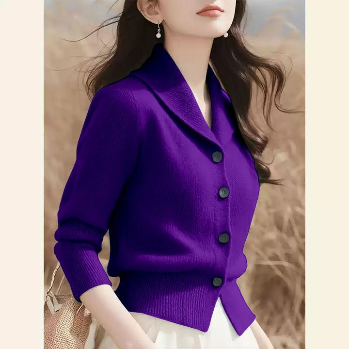 Elira Cozy Knit Blazer