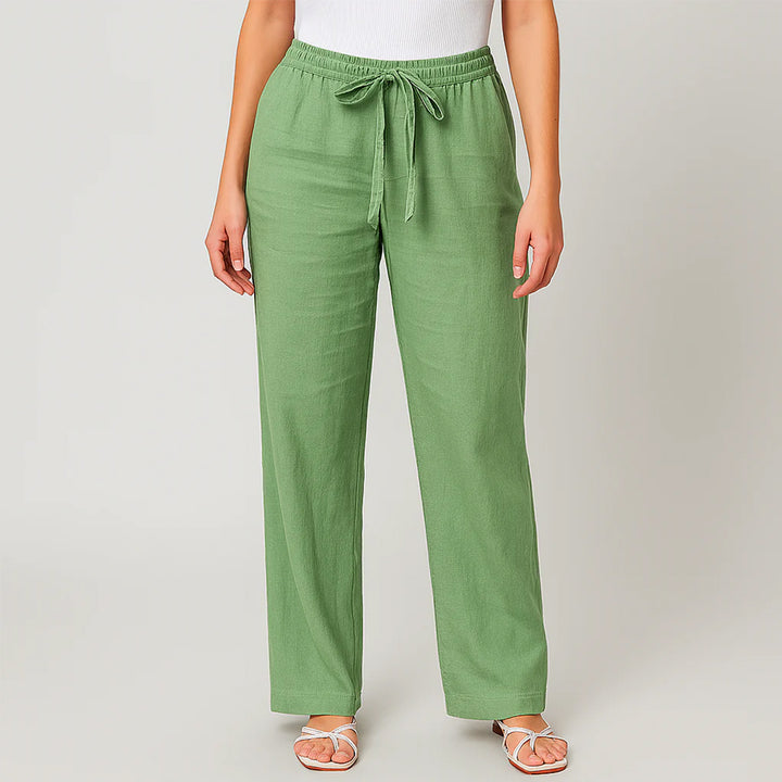 Aurelia Linen Blend Pants