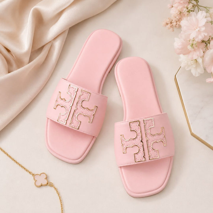 Tory Burch Double T Sport Slide