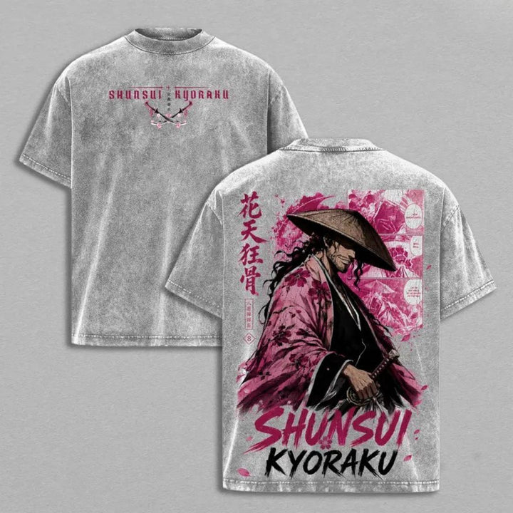 Shunsui Kyōraku Vintage Washed T-Shirt