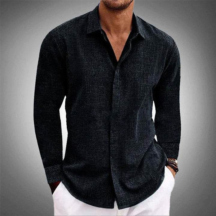 Giovanni Roma Linen Shirt