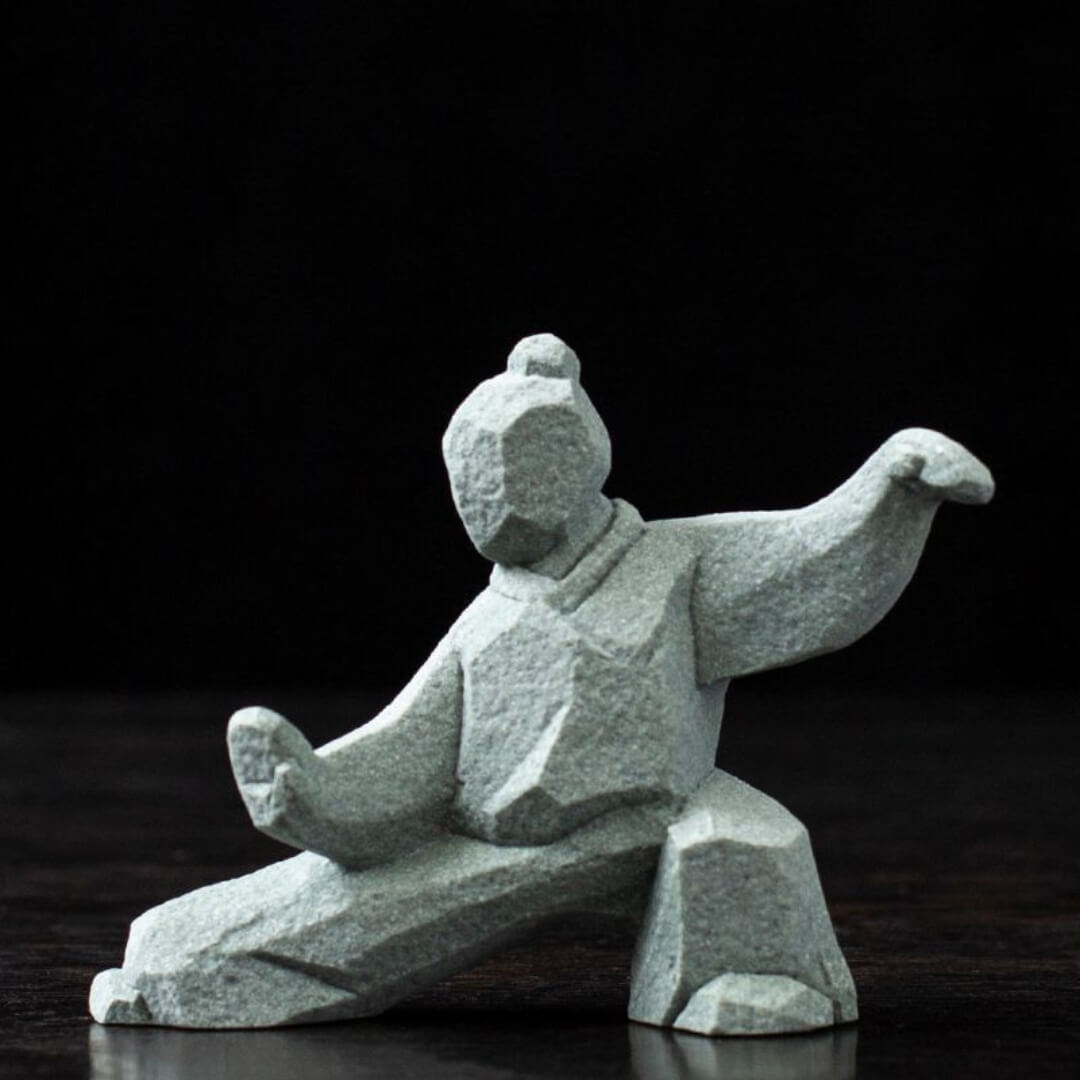 Tai Chi Flow Stone Figurines