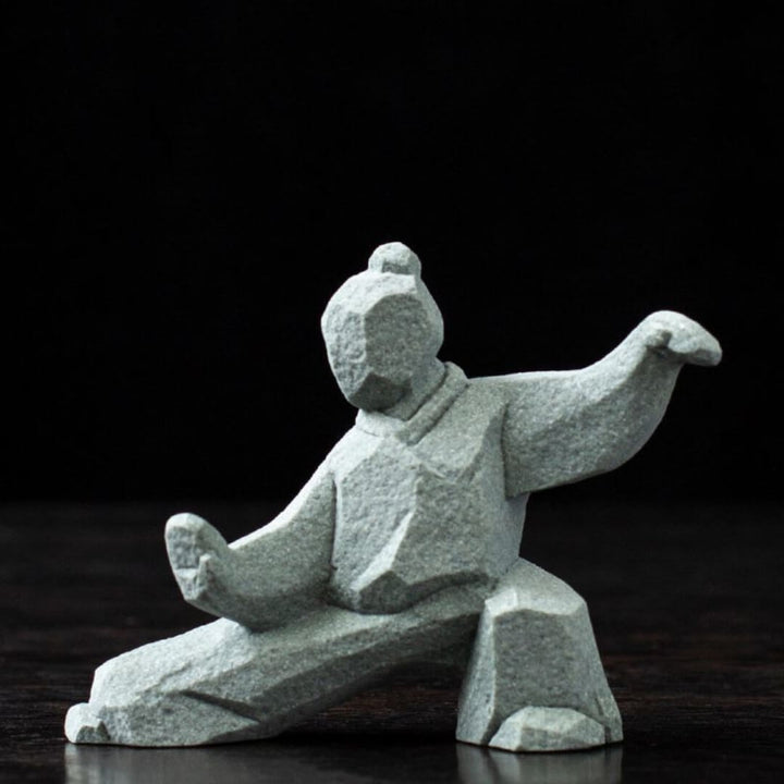 Tai Chi Flow Stone Figurines