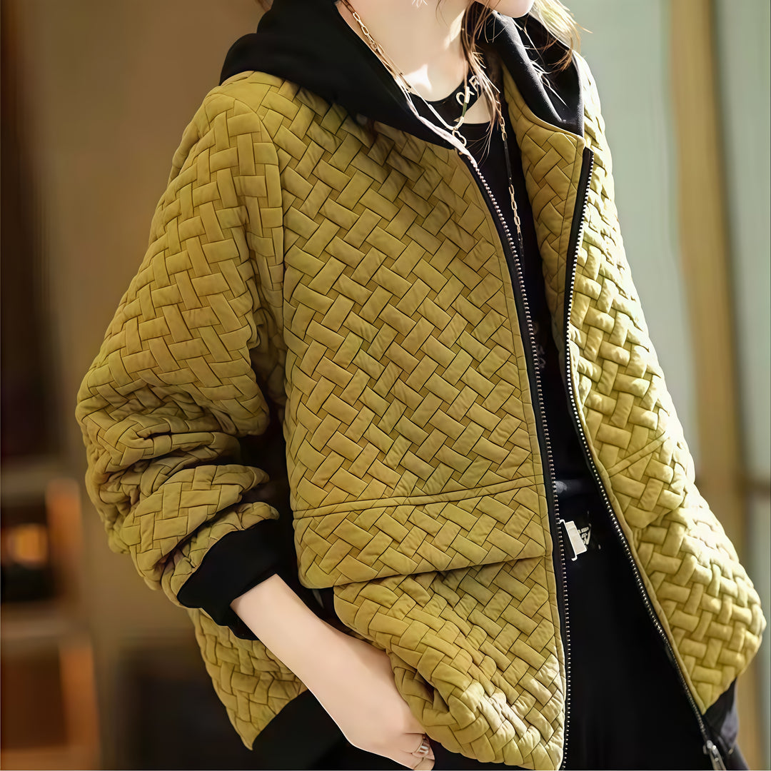 Averie Quilted Hoodie