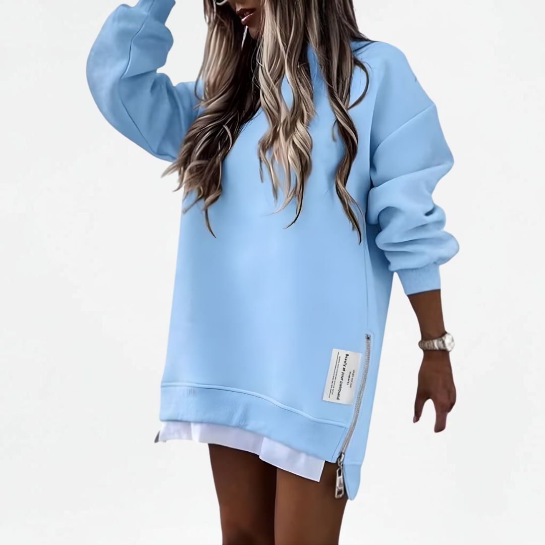 Celia Zip Sweatshirt