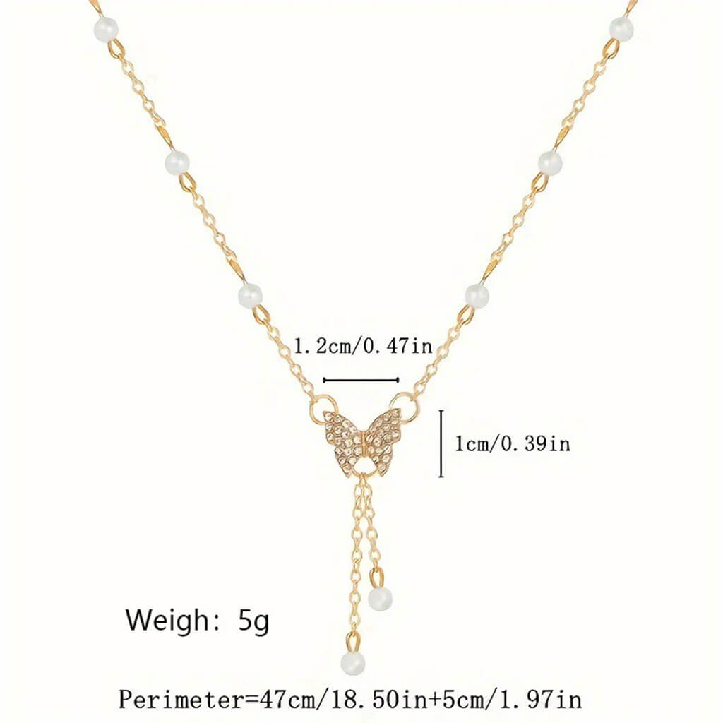 Lumière Butterfly Necklace