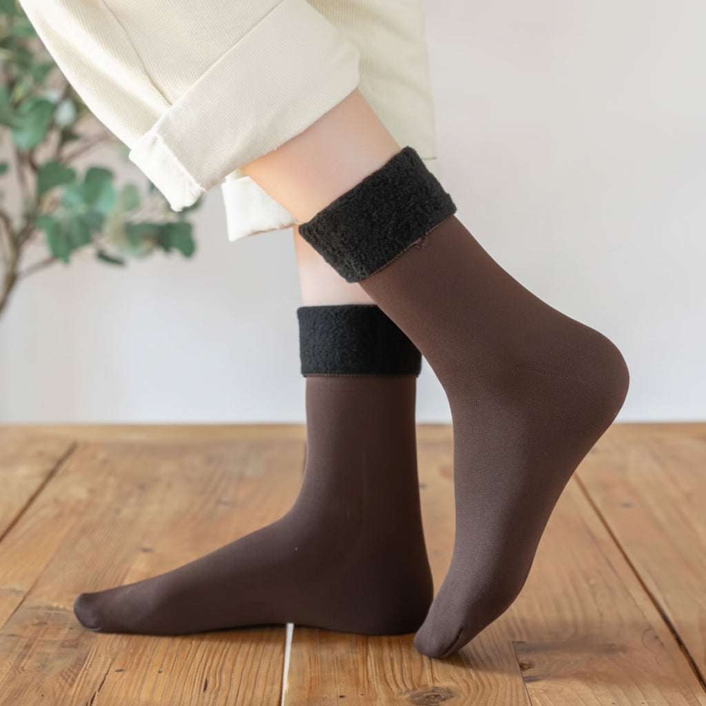 CozyCore Fleece Socks (6 Pairs)