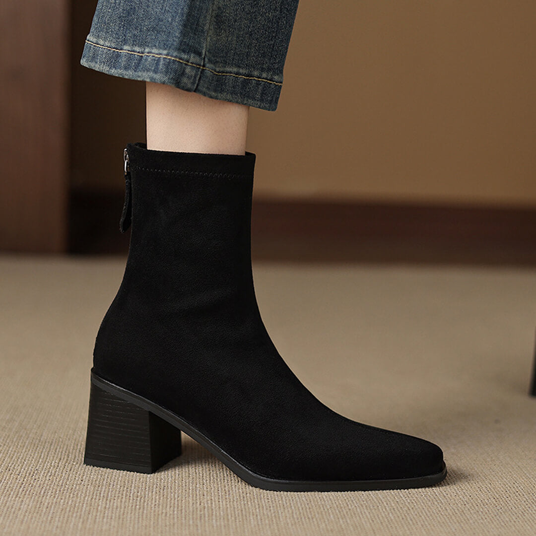 Marvia Genuine Suede Boots