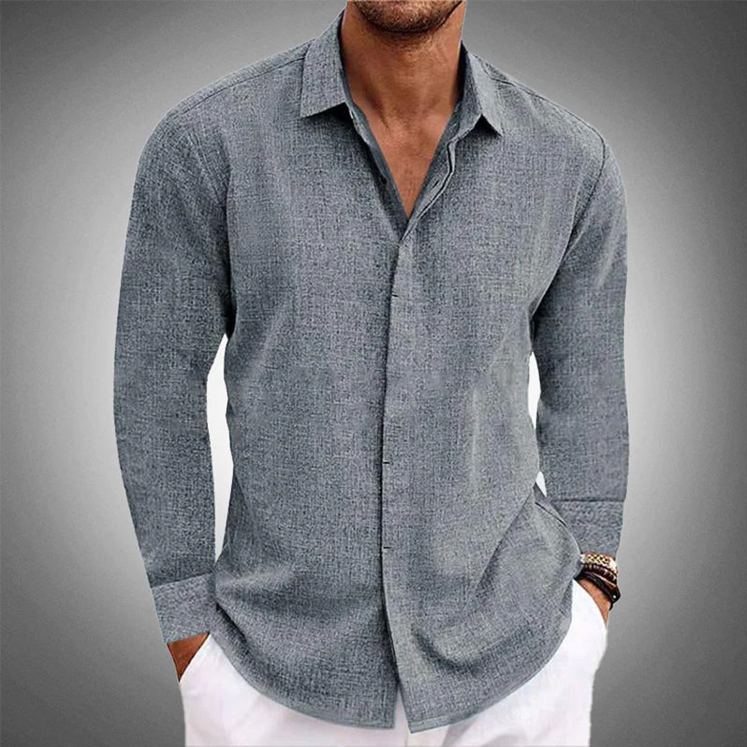 Giovanni Roma Linen Shirt