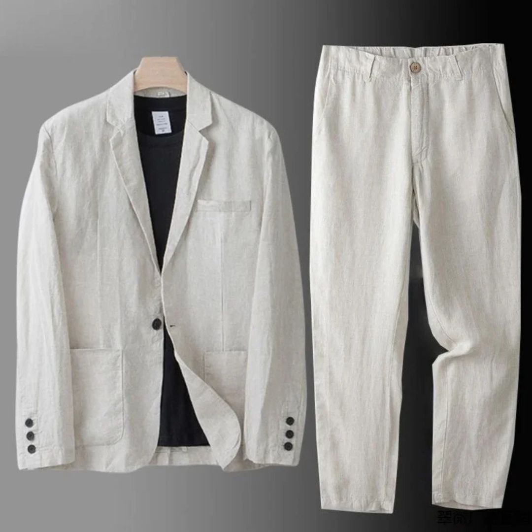 Monopoli Relaxed Linen Set