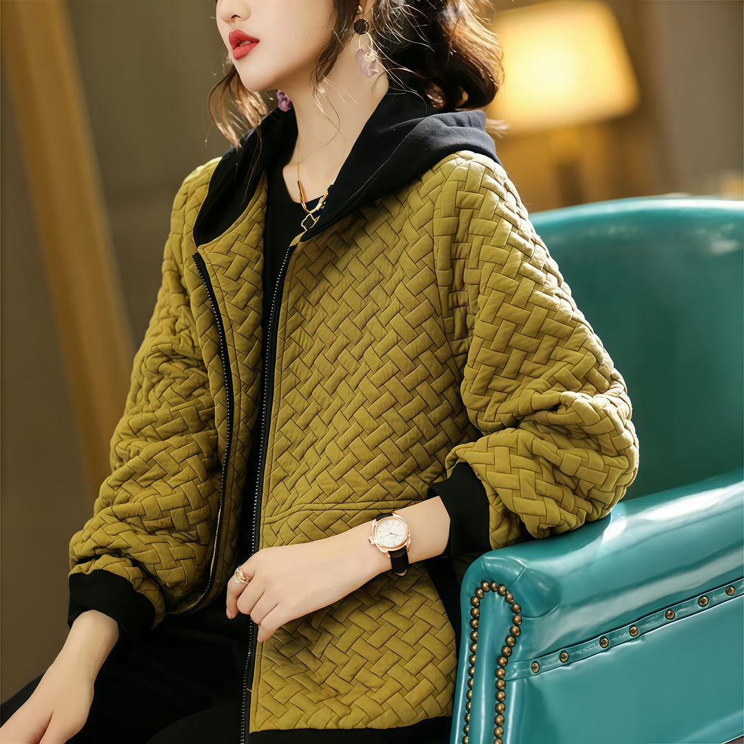 Averie Quilted Hoodie