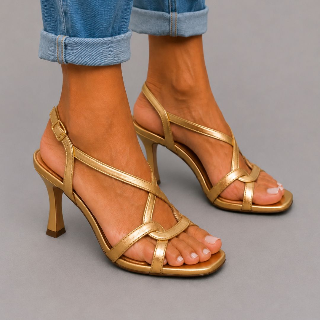 Bonifacio Flared Heel Women’s Sandals