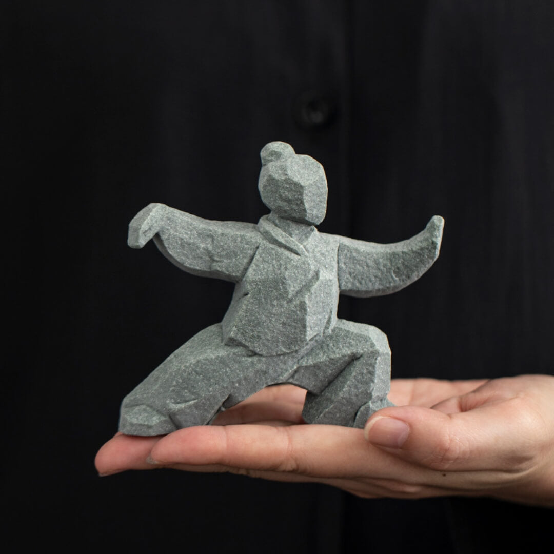 Tai Chi Flow Stone Figurines