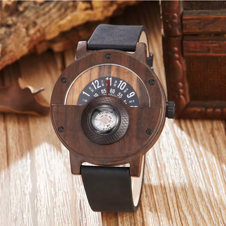 Voyager Wooden Timepiece
