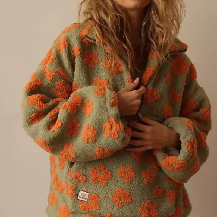 Boho Blossom Fleece