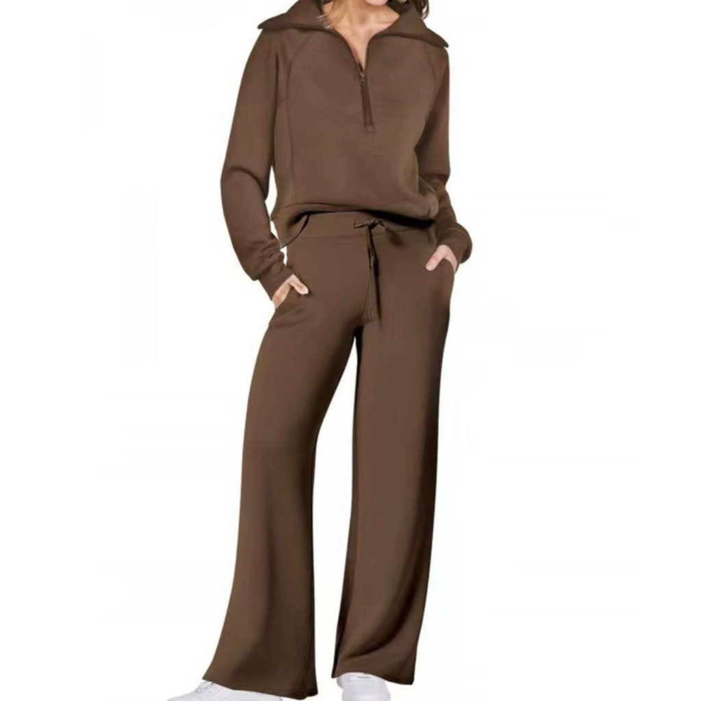 Luxe 2-Piece Jogger Sweatsuit Set