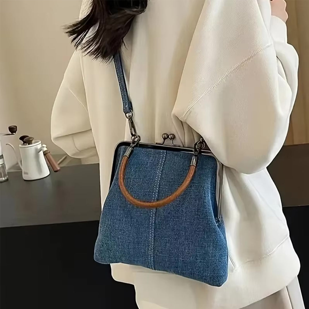 Elowen Denim Shoulder Bag