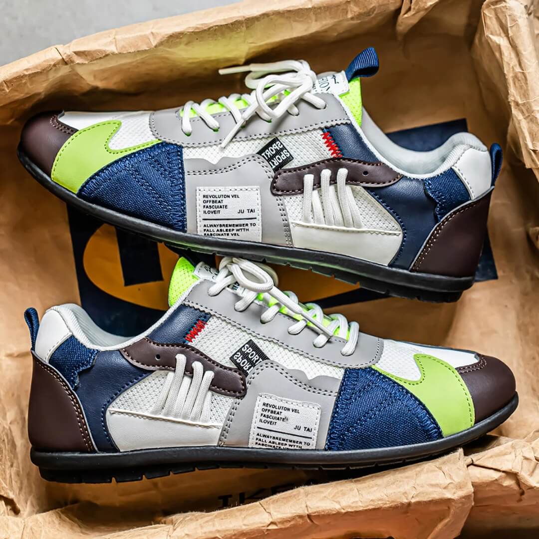 Urban Patchwork Sneakers