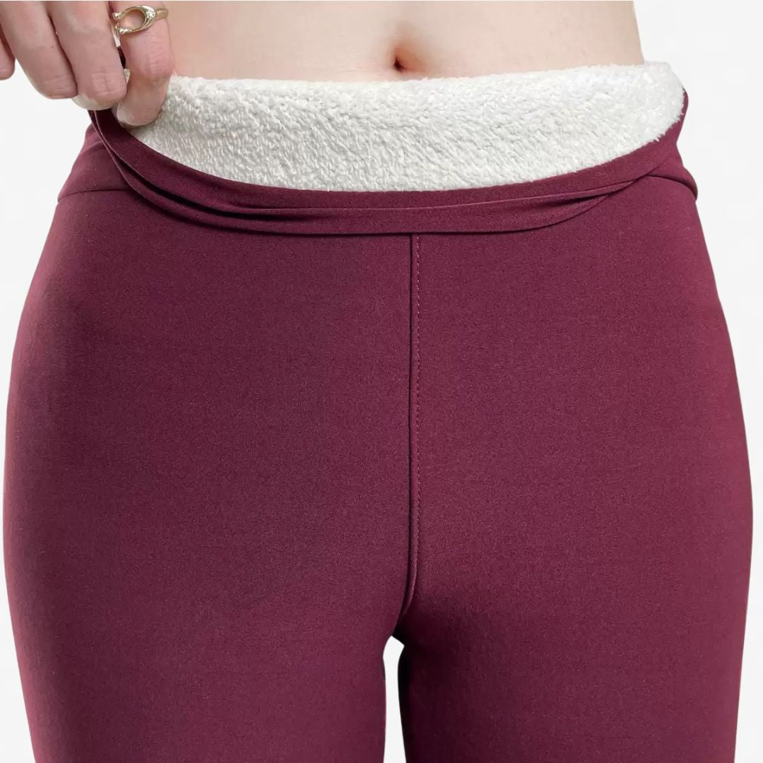 High-Waist Thermal Fleece Leggings
