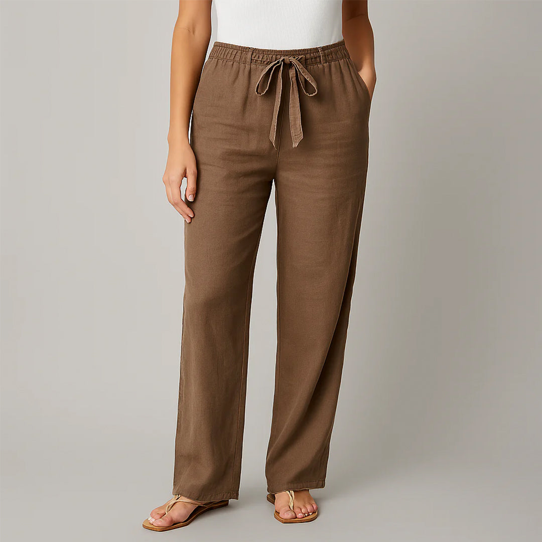 Aurelia Linen Blend Pants