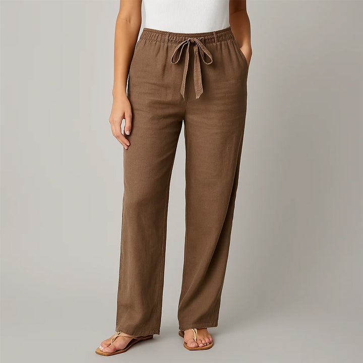 Aurelia Linen Blend Pants