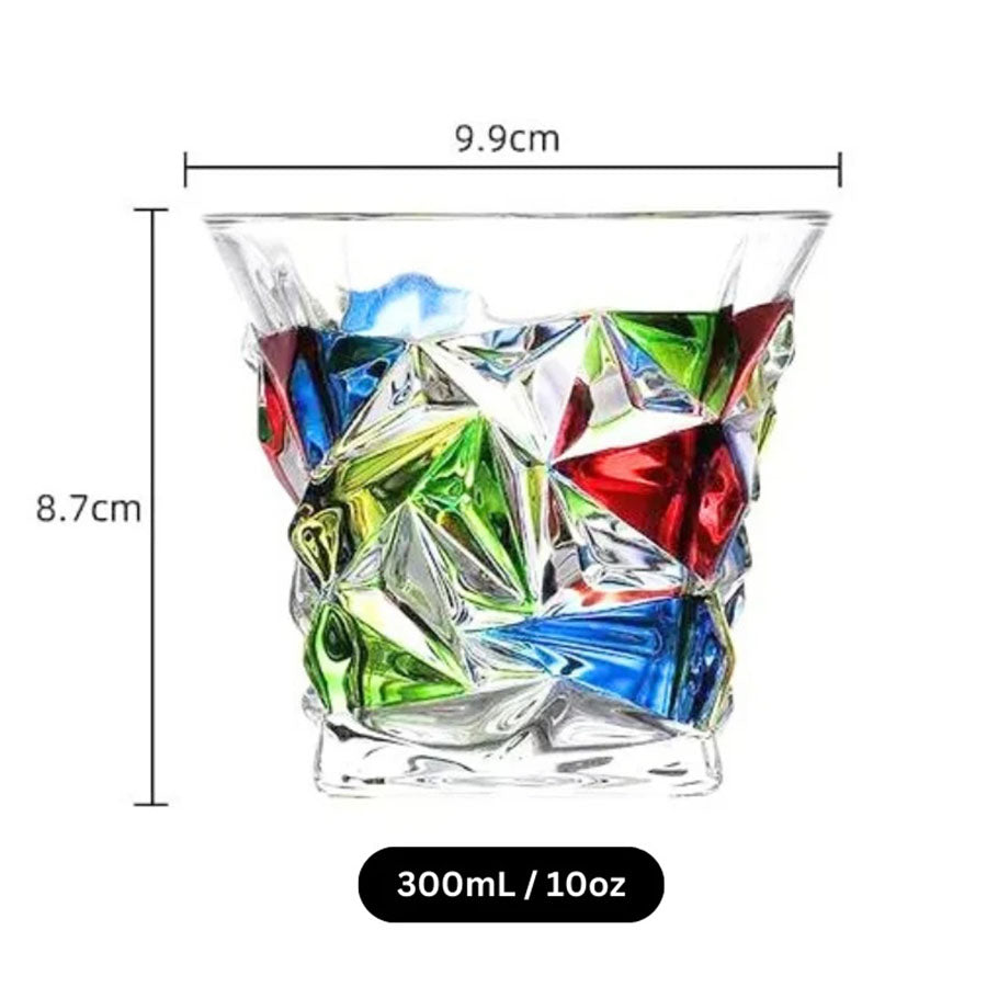 Vetro Coloré Crystal Glasses